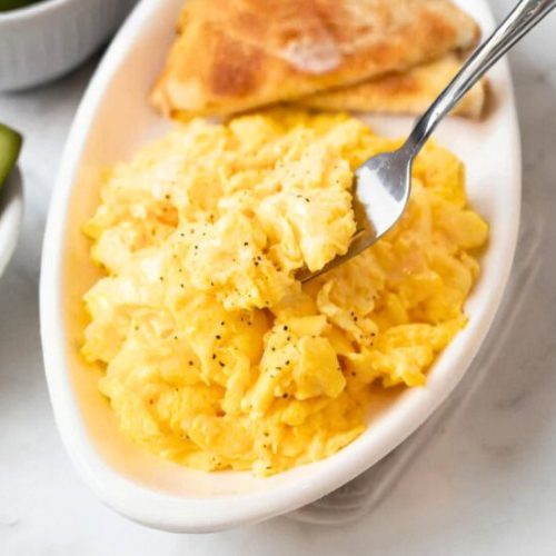 Fluffy Scrambled Eggs