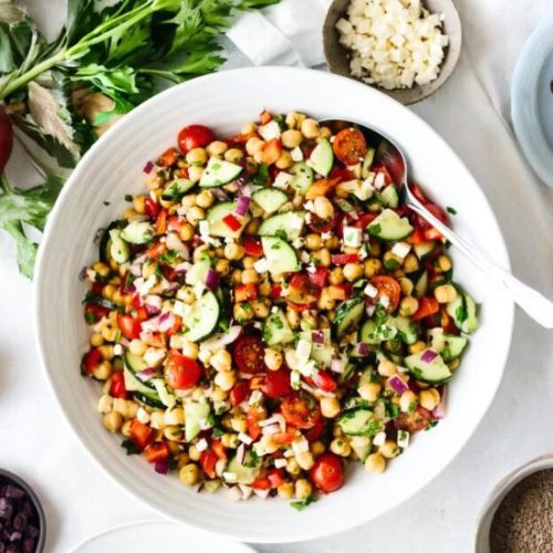 Mediterranean Chickpea Salad