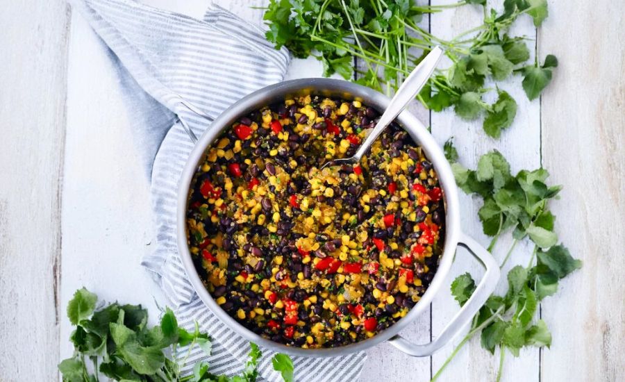 Spicy Quinoa and Black Beans